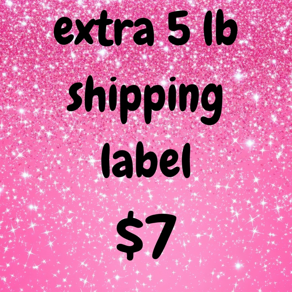 5 lb shipping label
